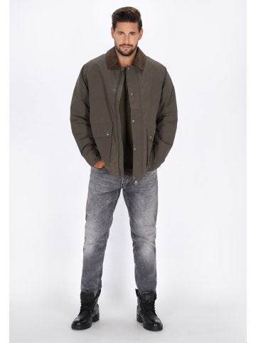 DreiMaster Men Jacket in dark olive