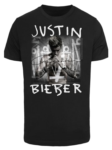 F4NT4STIC T-Shirt Justin Bieber Purpose Album Cover in schwarz