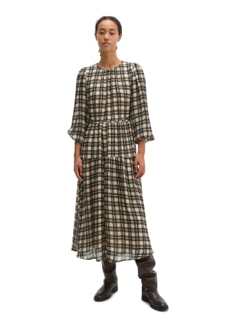 Marc O'Polo Bedrucktes Kleid regular in Offwhite