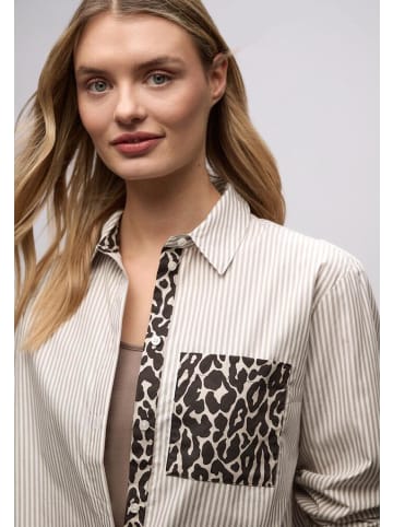 Street One Langarmbluse in light terra mocha