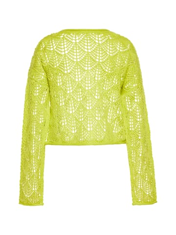 Swirly Pullover in Limette