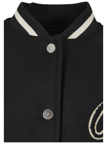 Urban Classics College Jackets in black/palewhite