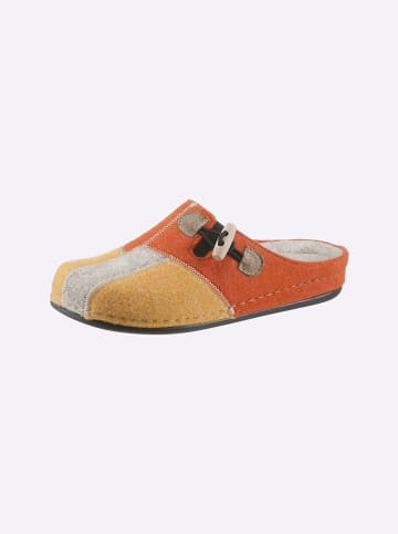 Dr. Feet Pantoffel in orange