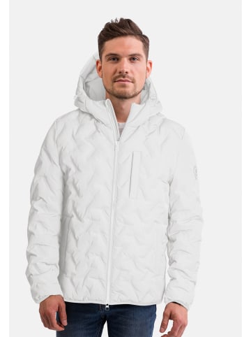 CASH-MERE.CH Padded Jacket mit Kapuze in Off White