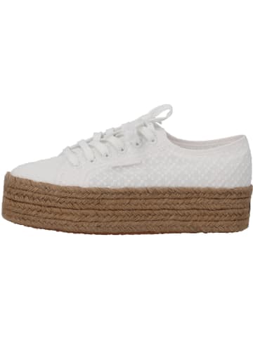 Superga Schnürschuhe in 901 white