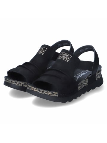 rieker Sandalette in schwarz