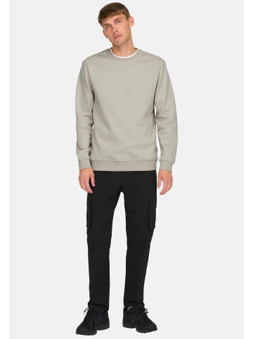 ONLY & SONS Sweatshirt Connor in Silver lining