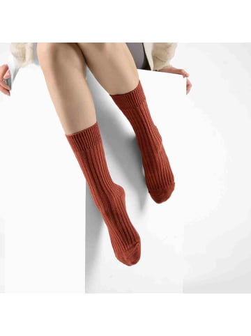 MUNADUNA 3er-Set Classic Socken in Schwarz/Weiß/Braun 35-39