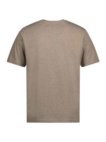 JP1880 Kurzarm T-Shirt in braun grau