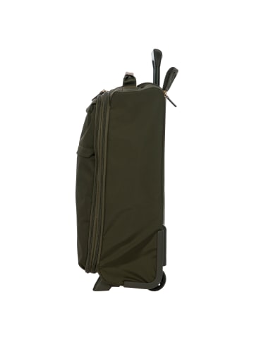 BRIC`s X-Travel 2-Rollen-Kabinentrolley S 50 cm erw. in olive