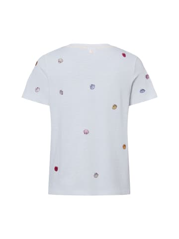 NÜMPH T-Shirt NUShellpa in weiß mehrfarbig