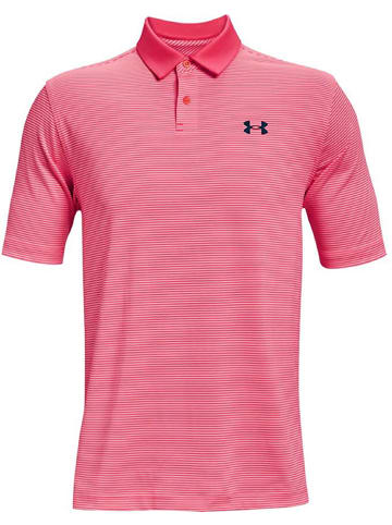 Under Armour Poloshirt Performance Stripe Polo in Pink