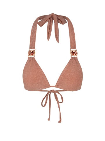 Moda Minx Bikinioberteil Lumiere Amour Triangle in Soft Peach