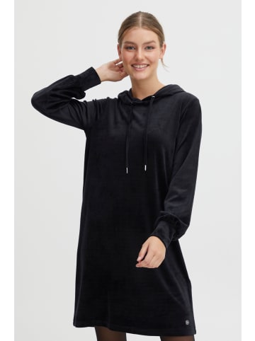 Oxmo Samtkleid in schwarz