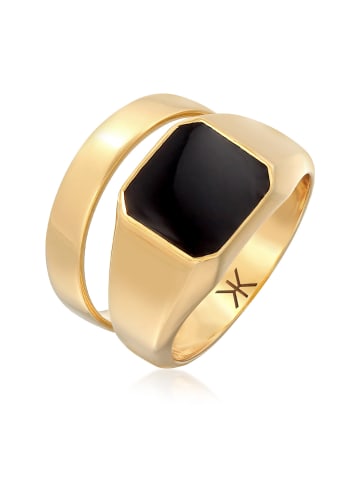 KUZZOI Ring für Erwachsene in gold