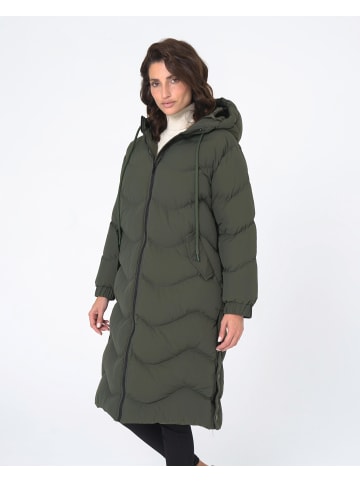 Freshlions Steppmantel in khaki