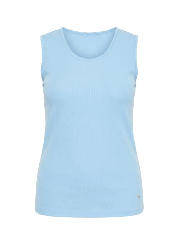 Angel of Style Strick-Top in himmelblau