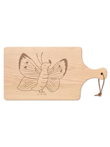 Mr. & Mrs. Panda Schneidebrett Schmetterling Zitronenfalter ohne... in Transparent