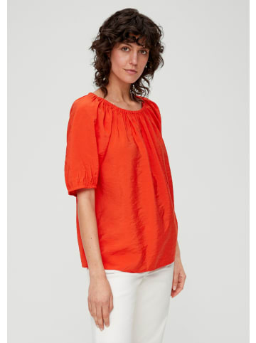 s.Oliver Bluse kurzarm in Orange