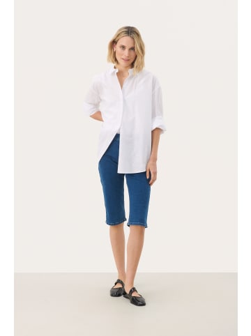 PART TWO Caprihose RenatesPW Slim fit in Medium Dark Blue Denim