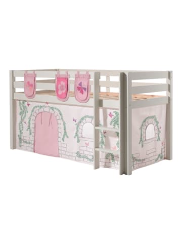 58 aufm Kessel KINDERBETT Karolina 210x114x106 Massivholz Weiß Textilset Burg 3