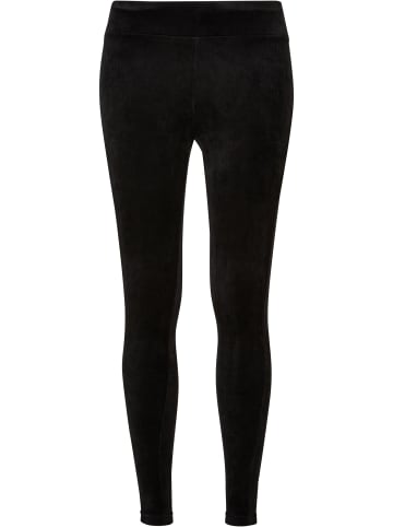 Urban Classics Urban Classics Damen Ladies High Waist Rib Velvet Leggings in black