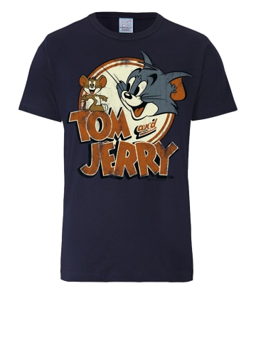 Logoshirt T-Shirt Tom & Jerry in dunkelblau