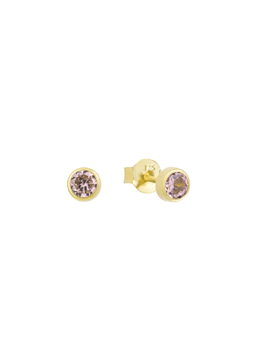 Amor Ohrstecker Gold 375/9 ct in Pink