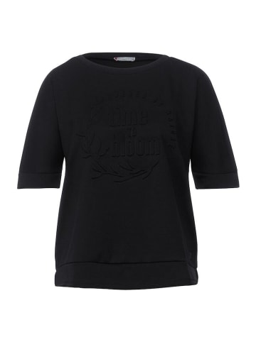 Street One Sweatshirt in Black