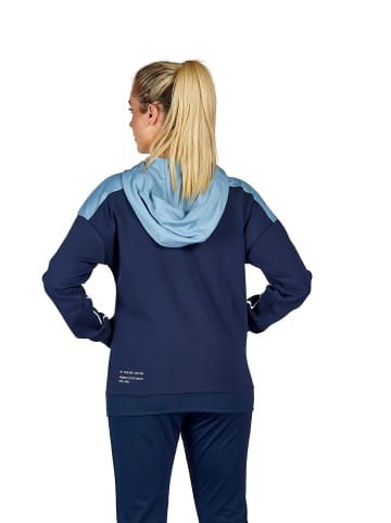 erima Damen Change By Erima Kapuzensweat in new navy/faded denim/weiß