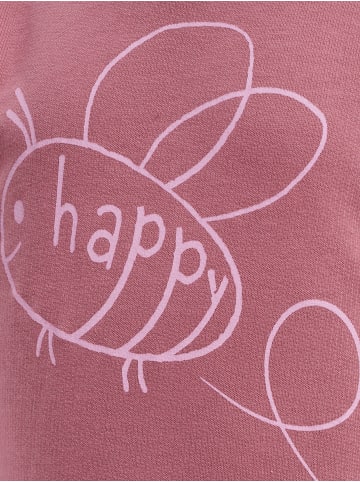 Hummel Druckknopf Sweatshirt Hmlfree Mädchen in HEATHER ROSE