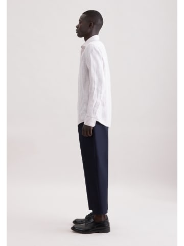 Seidensticker Leinenhemd Shaped in Beige