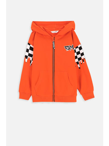 Coccodrillo Sweatshirt mit Reißverschluss in rot