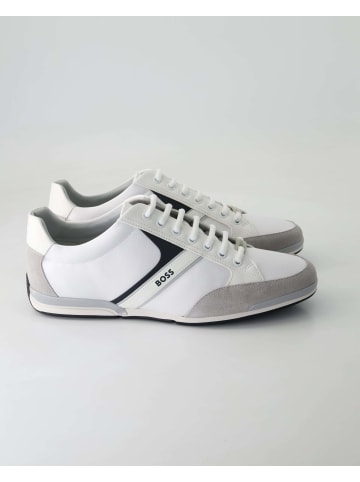 BOSS Klassische Schnürschuhe in Weiß