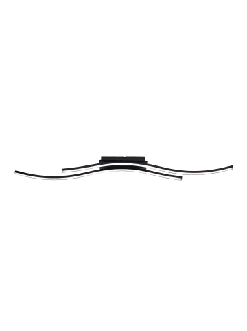 näve LED Deckenleuchte "ONDA" in schwarz - (L)96 cm x (B)8 cm x (H)8.5 cm - EEK E