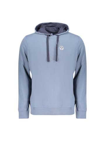 North Sails Blau Baumwolle Herren Hoodie