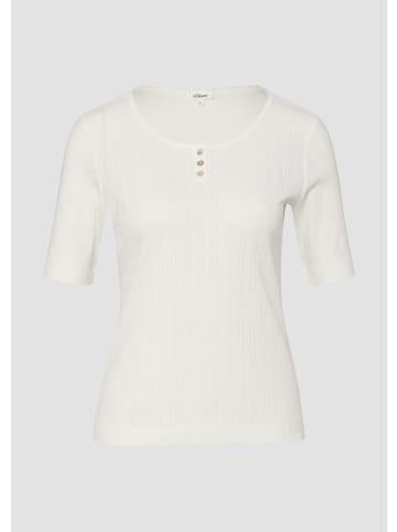 s.Oliver T-Shirt in 0210_creme