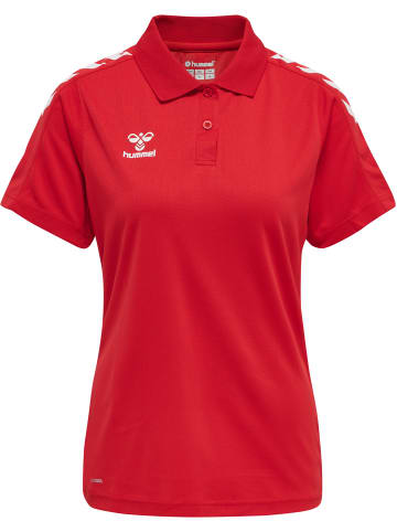 Hummel Hummel Polo Hmlcore Multisport Damen Atmungsaktiv Feuchtigkeitsabsorbierenden in TRUE RED