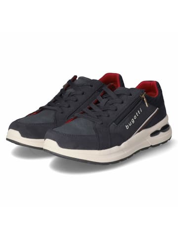 Bugatti Schnürhalbschuh in blau