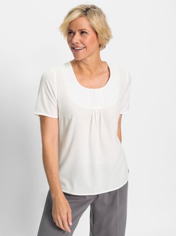 WITT WEIDEN Kurzarmbluse in ecru