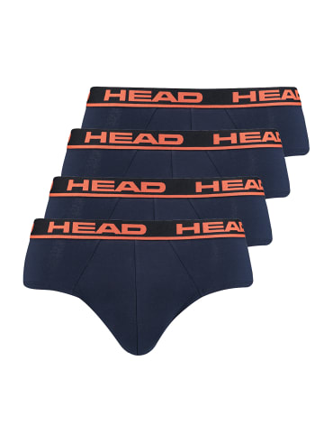 HEAD Boxershorts Head Boxer Brief 4P in 003 - Blue / Orange