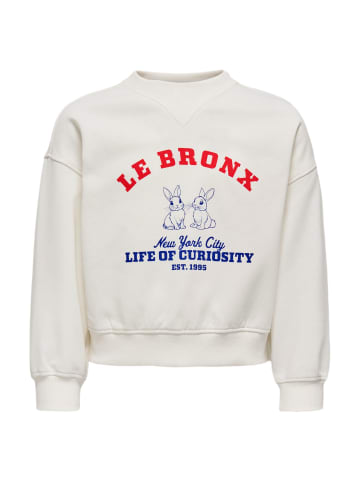 KIDS ONLY Pullover 'Betina' in weiß