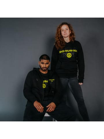 BVB BVB Hoodie black & neon in schwarz