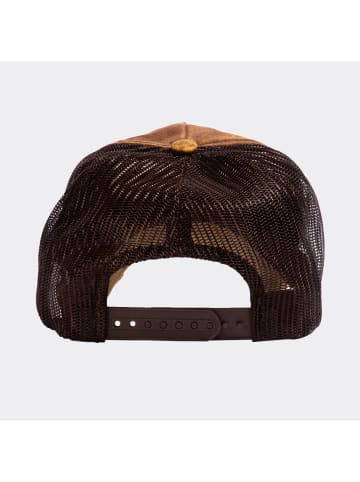 King Kerosin King Kerosin Trucker Cap im Used-Look Shovel Head in braun