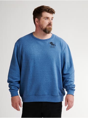 Petrol Industries Lässige Sweater in Plus Size Salida in Blau