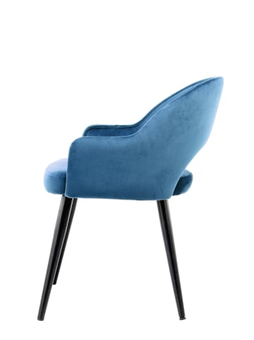 Kayoom Stuhl Joris 2erSet in blau