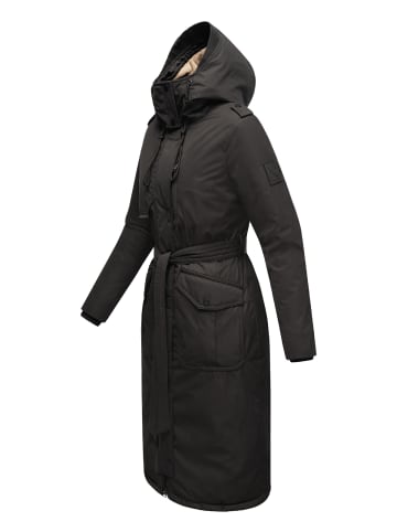 Navahoo Wintermantel Hokulanii in Black