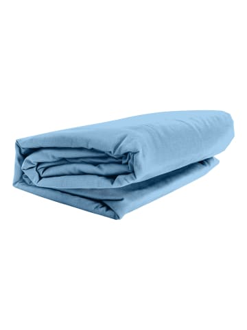 GMD Living Spannbetttuch FULL ELASTAN in Bleu