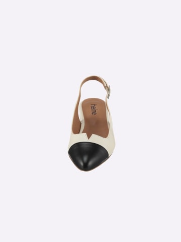 Heine Slingballerina in champagner-schwarz