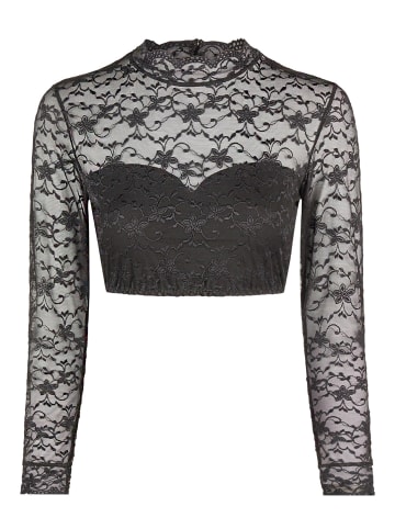 Nina von C. Dirndlbluse langarm in schwarz
